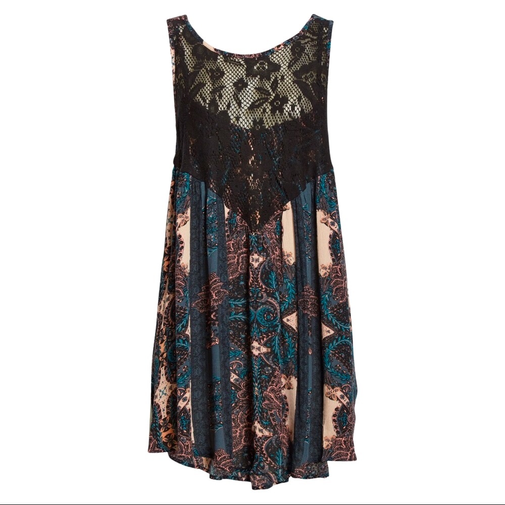 💐NWT Free People Count Me In Trapeze Tunic - Picture 5 of 14